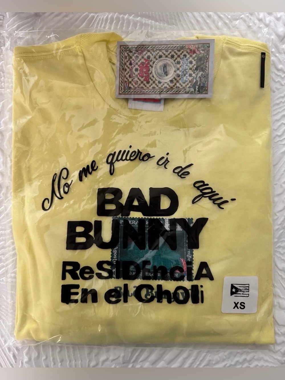 Bad Bunny Residency Yellow Long Sleeve